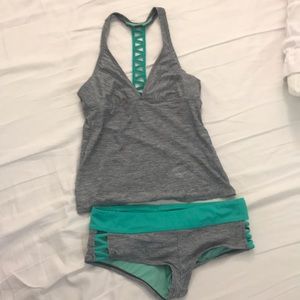 Athleta swim tankini size s